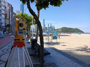 Levantamento Topográfico para fins de conferência de imóvel em área de marinha