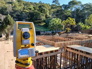 Locação de Obras - Marcação de vigas
