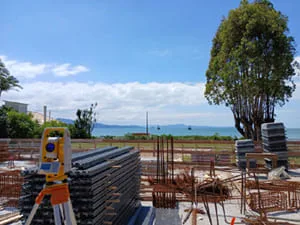 Locação de Obra - Marcação de pilares